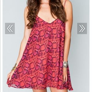 Show Me Your Mumu Popsicle Python dress